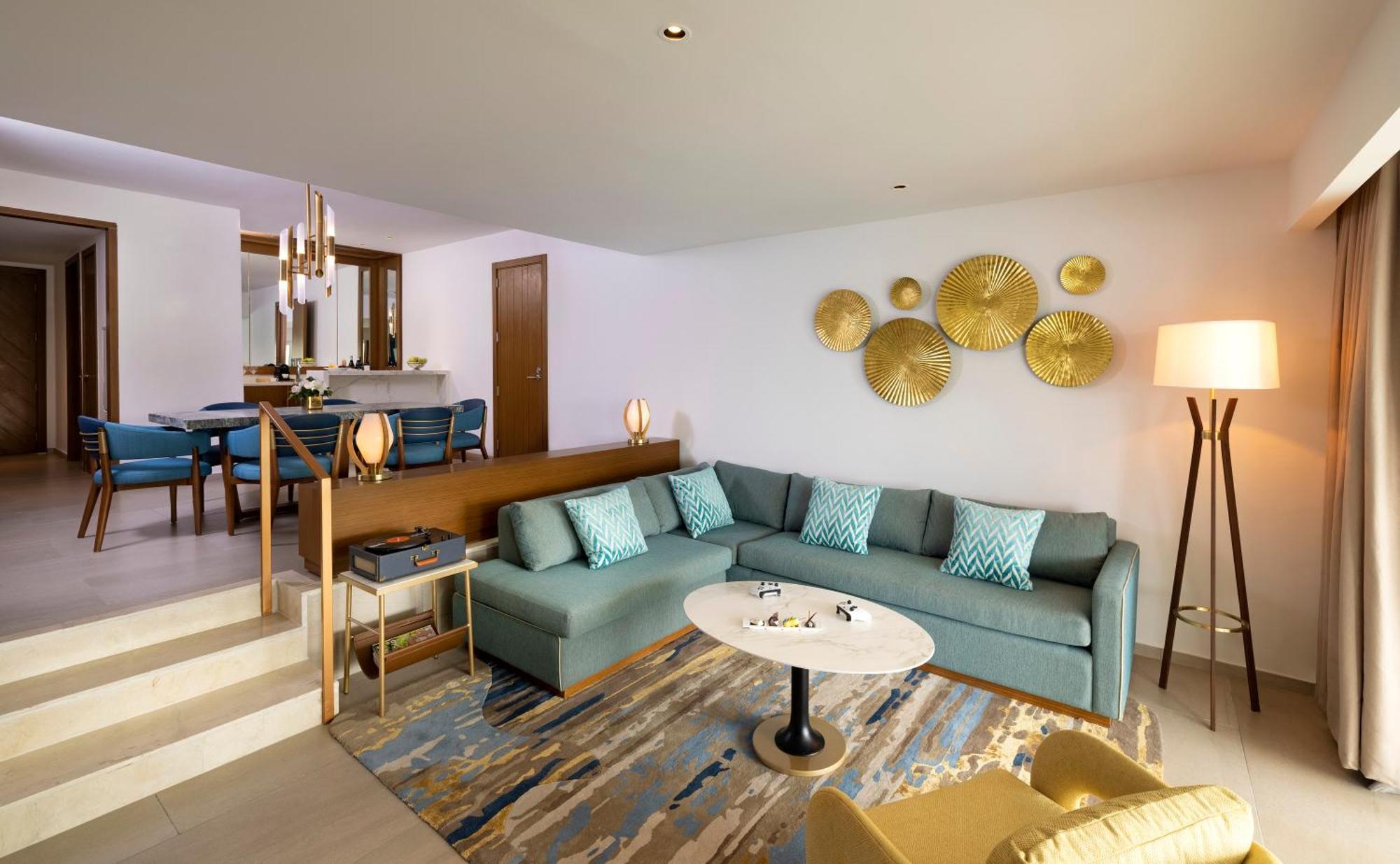 Hard Rock Hotel & Casino Punta Cana (Adults Only) Εξωτερικό φωτογραφία A living room at the hotel